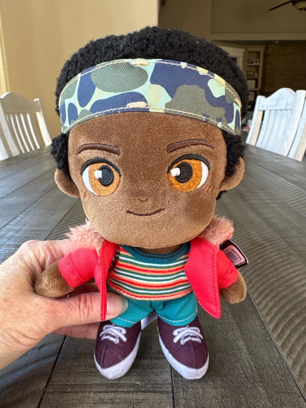 Stranger Things Lucas Sinclair Plush - 8-Inch Soft Plush with Special Embroidery